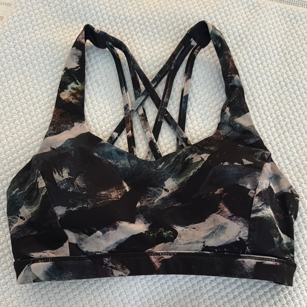 Lululemon Free to Be Multicolored Sports Bra